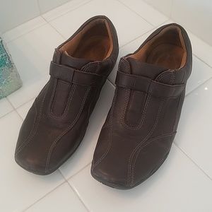 Brown Leather Driving Shoe